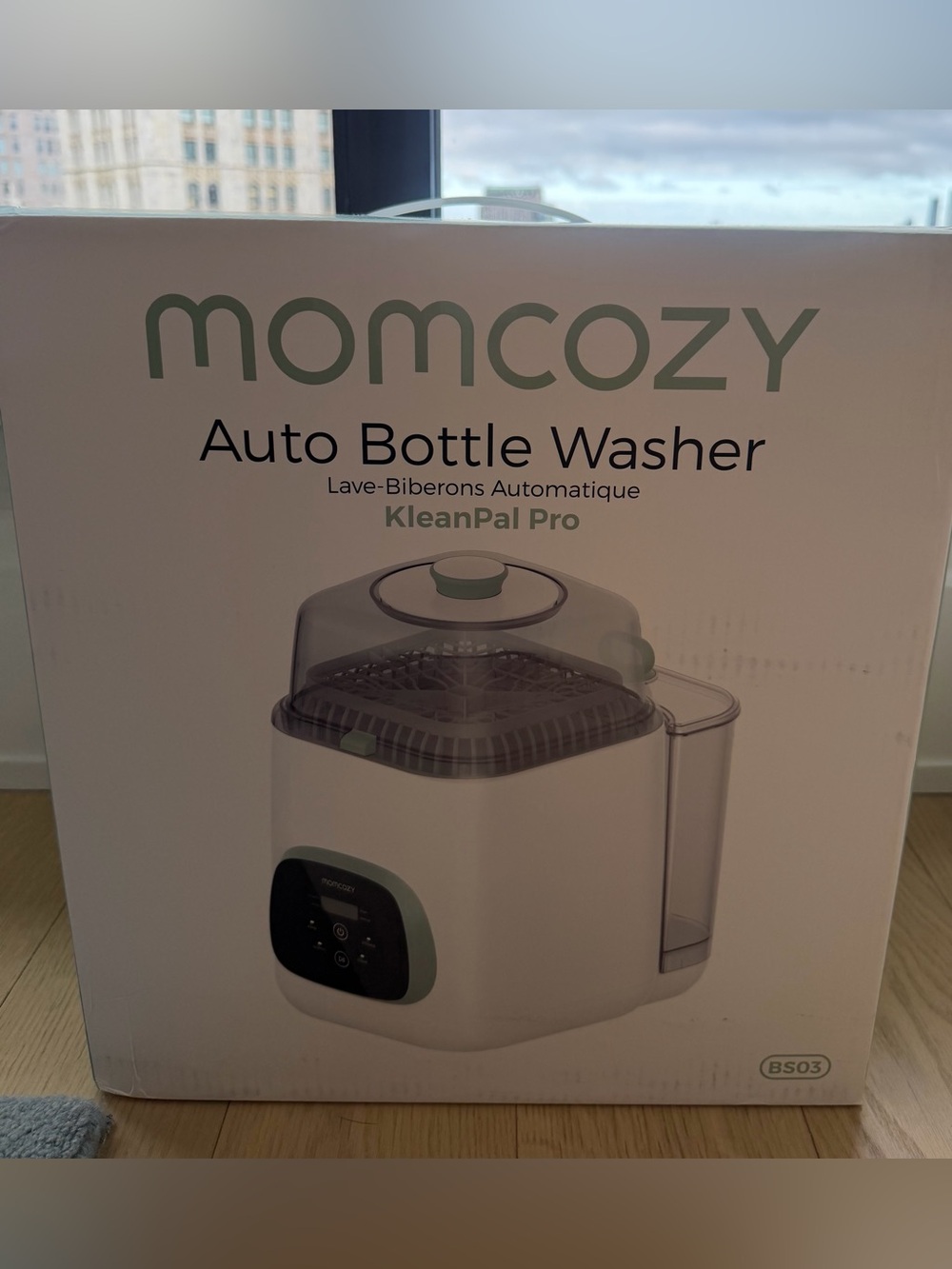 NEW IN BOX Momcozy KleanPal Pro Baby Bottle Washer and Sterilizer